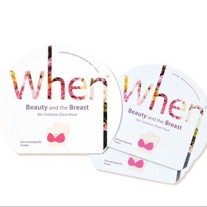 NIB WHEN Beauty & The Breast Bio-Cellulose Mask